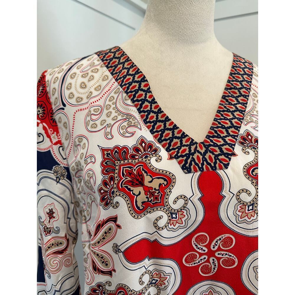 Crème Fraiche Silk Tunic Dress - Picture 3 of 4